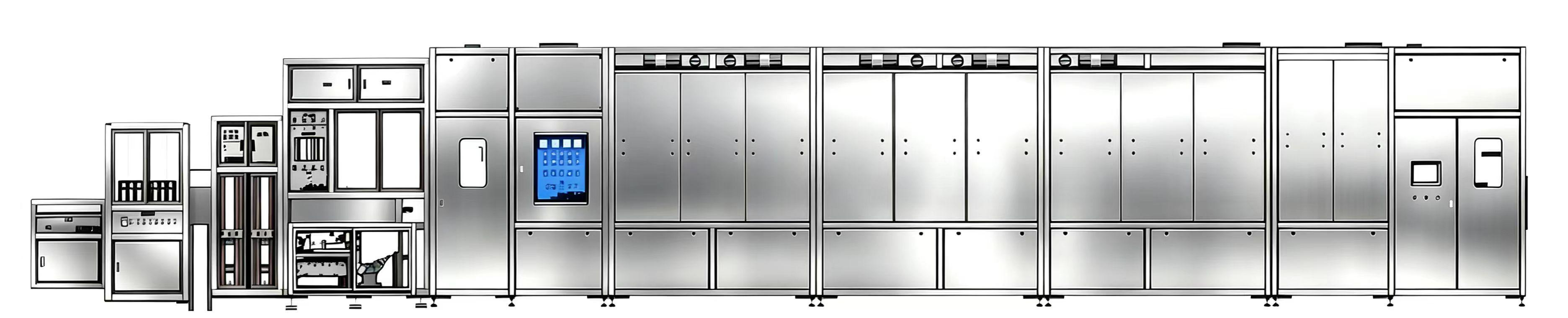 智能化內(nèi)層垂直涂布烘烤生產(chǎn)線(xiàn) HR-TB730+HR-XD730